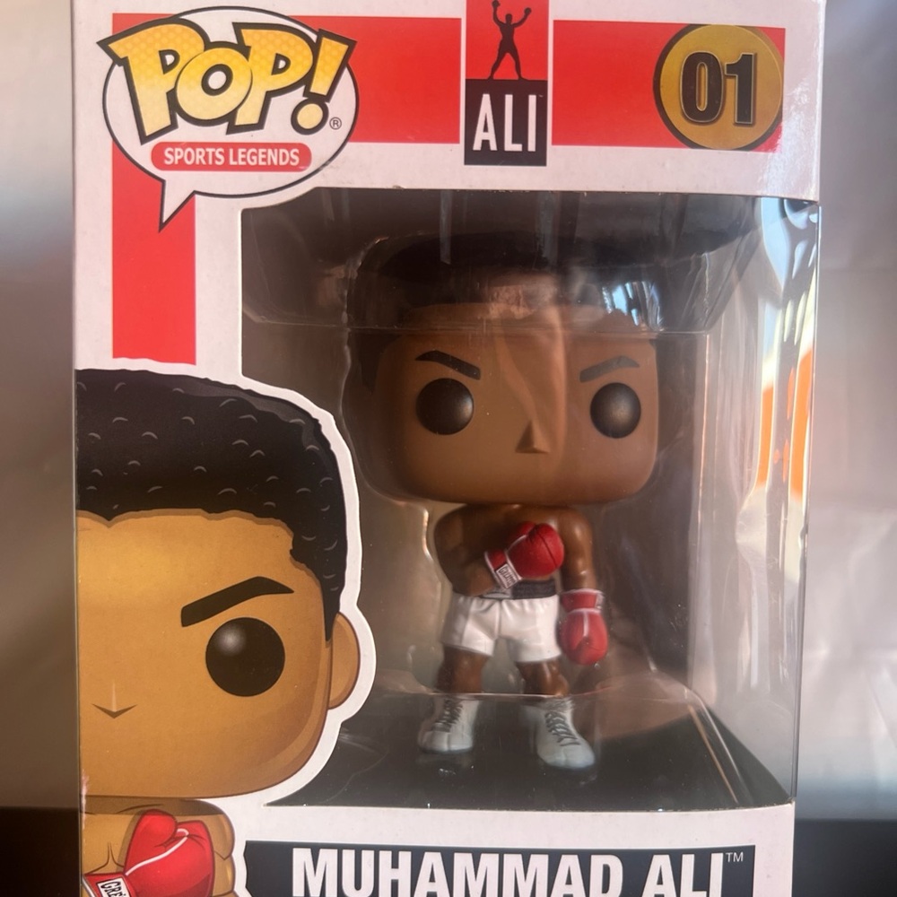 Funko Sports Legends Ali Figure with Red and White Accents